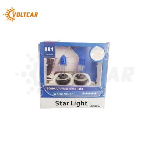 لامپ زنون 12 ولت 100/90 وات 881 استارلایت یخی