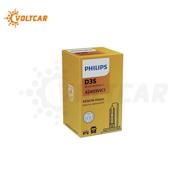 لامپ 42 ولت 35 وات D3S فیلیپس زنون (Xenon Vision)