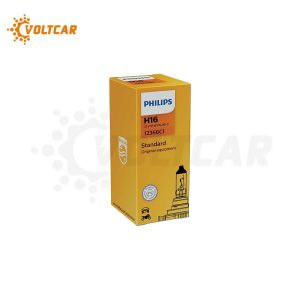 لامپ هالوژن 12 ولت 19 وات H16 فیلیپس 12366C1