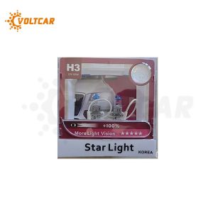 خرید و قیمت لامپ سیم دار افزایشی H3 استارلایت 100 درصد