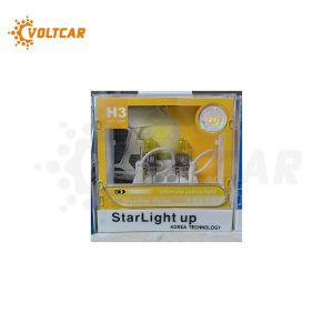 لامپ سیم دار H3 استارلایت زرد 100 وات