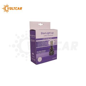 لامپ پرشیایی سه رنگ 12 ولت 58 وات H7 استارلایت زنون(CSP)