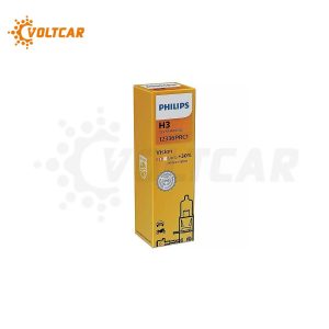 لامپ H3 فیلیپس سیم دار 12 ولت 55 وات 30 درصد افزایشی vision