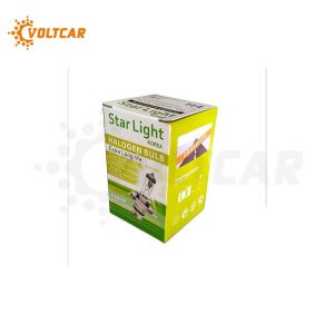 لامپ سه خار 12 ولت 100/90 وات H4 استارلایت