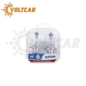 لامپ H4 افزایشی 90٪ ناروا به همراه لامپ آریایی ناروا (H4 + W5w)