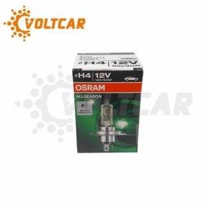 لامپ سه خار هفت رنگ اسرام H4 وات بالا ۱۰۰ وات