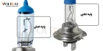 لامپ H7 دوفیش پرشیایی یخی ۱۲ ولت ۵۵ وات شاینی ولف