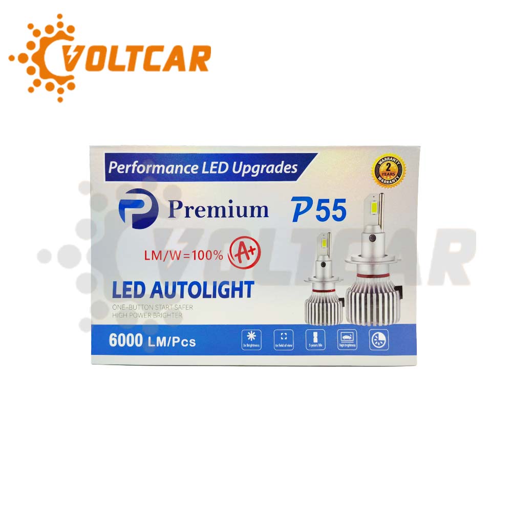 لامپ هدلایت پرمیوم P55 پایه 880