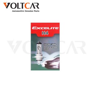 لامپ هالوژن H4 اکسلایت سه خار وات استاندارد p43t