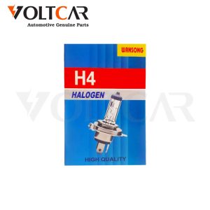 لامپ هالوژن H4 ون سانگ سه خار وات استاندارد ۱۲ ولت ۶۰/۵۵ وات wansong