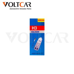 لامپ هالوژن H3 ون سانگ سیم دار وات استاندارد ۱۲ ولت ۵۵ وات wansong