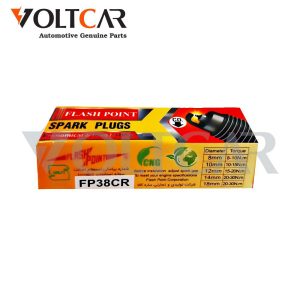 شمع خودرو انژکتور FP38CR فلش پوینت سوزنی پایه کوتاه