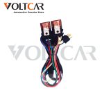 آفتامات چراغ شیشه ای کامل با سیم کشی