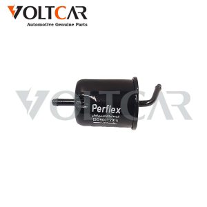 فیلتر بنزین-صافی بنزین یک سر کج فلزی پراید