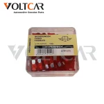 فیوز دو شاخ چینی شیشه ای قطعی سر آمپر