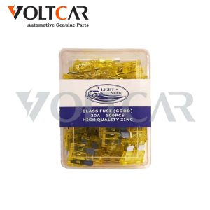 فیوز دوشاخ شیشه ای برند لایت استار چین