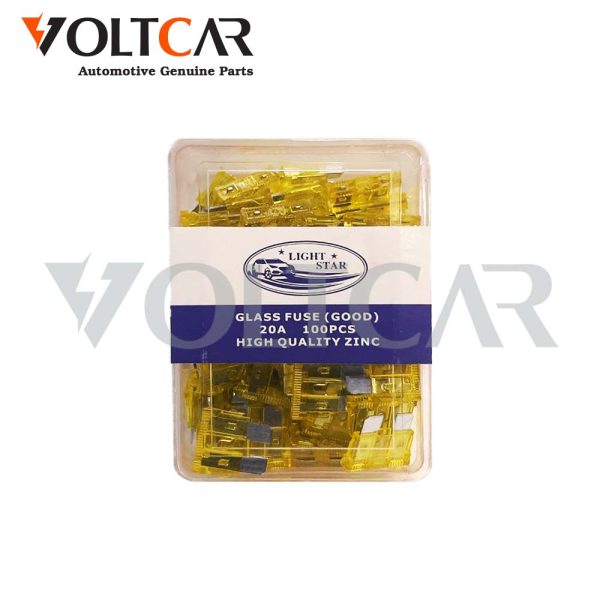 فیوز دوشاخ شیشه ای برند لایت استار چین