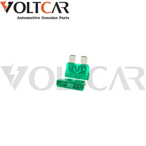 فیوز دو شاخ شیشه 30 آمپر سبز