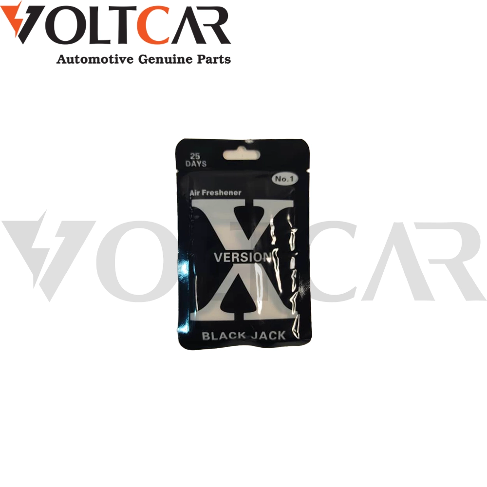 خوشبو کننده کارتی خودرو طرح X رایحه black jack خوشبو کننده کارتی خودرو طرح X رایحه black jack