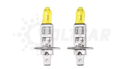 لامپ بی سیم H1 استارلایت زرد 12 ولت 100 وات