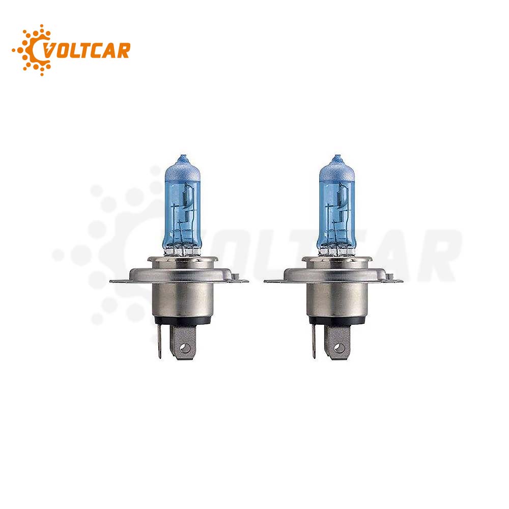 لامپ سه خار 12 ولت 100/90 وات H4 استارلایت یخی