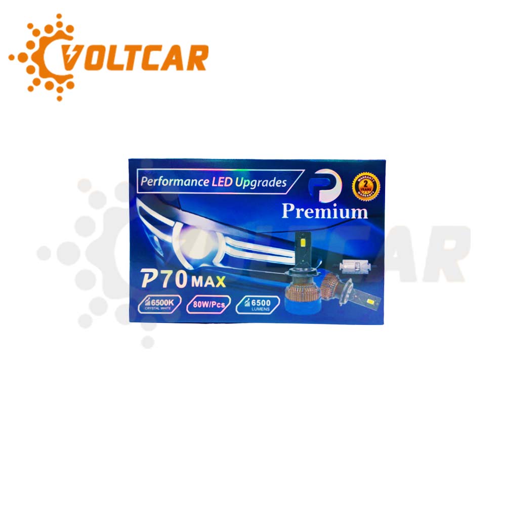 لامپ هدلایت پرمیوم P70Max پایه H7