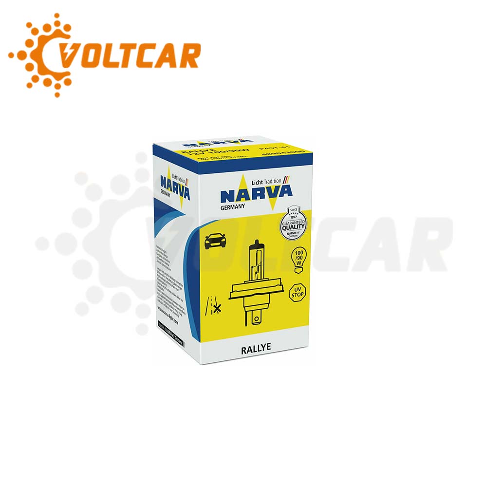 لامپ سه خار 12 ولت 100/90 وات H4 رالی ناروا
