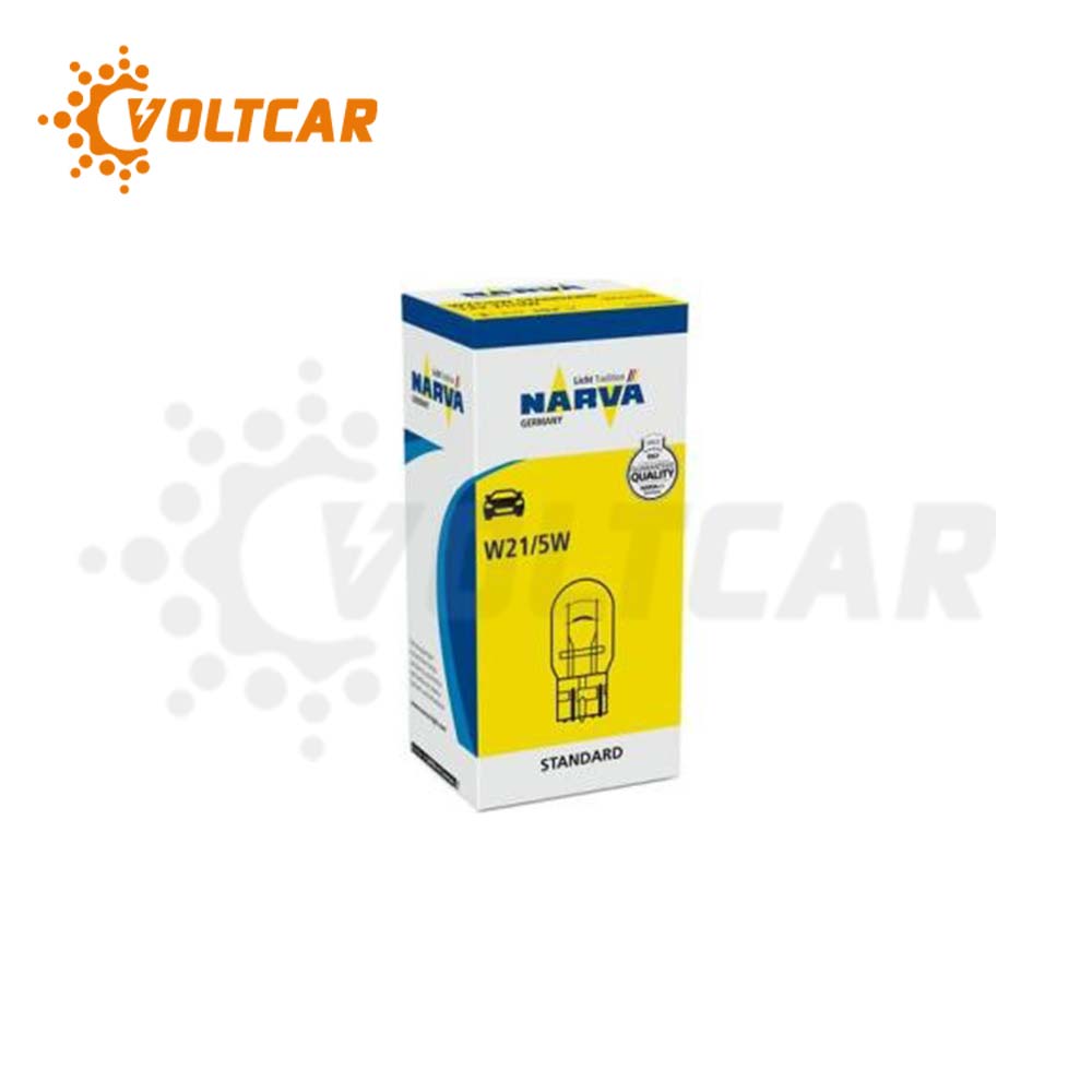 لامپ دو کنتاکت ناروا 12 ولت ۲۱.5 وات W21.5W