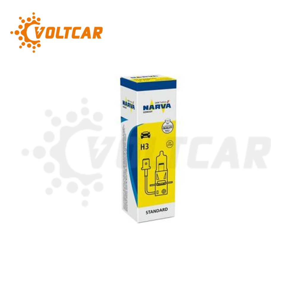 لامپ H3 ناروا سیم دار مدل استاندارد ۱۲ ولت ۵۰ وات