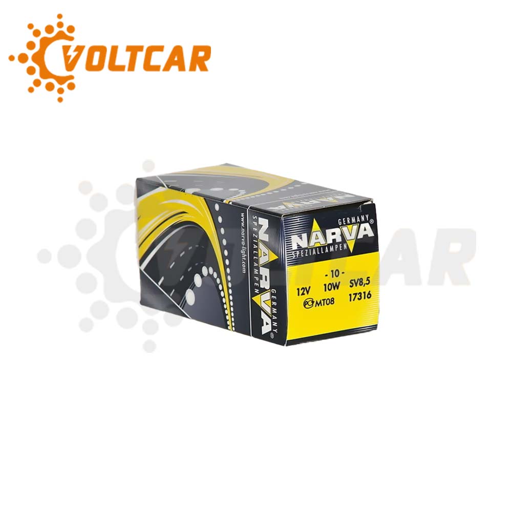 لامپ فشنگی سقفی پرایدی (کوچک) 12 ولت 10 وات ناروا