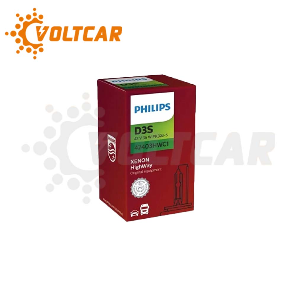 لامپ زنون مدل D3S فیلیپس High way