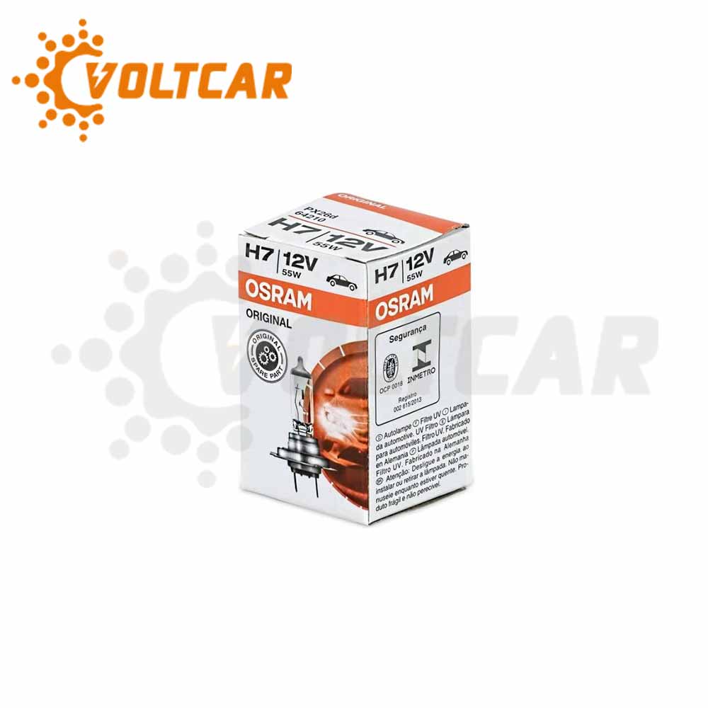 لامپ هالوژن H7 اسرام ۱۲ ولت ۵۵ وات