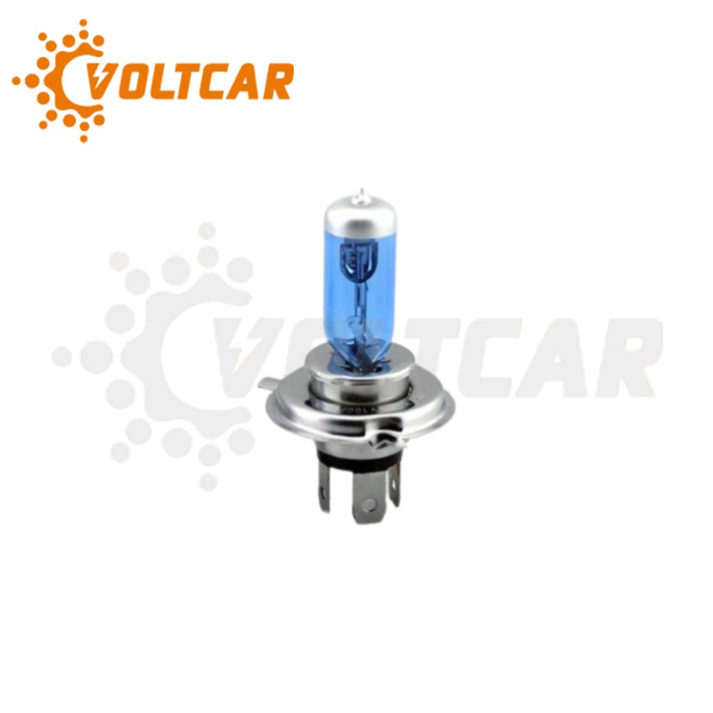 لامپ سه خار یخی ۱۲ ولت ۱۰۰/۹۰ وات شاینی ولف H4 (p43t)