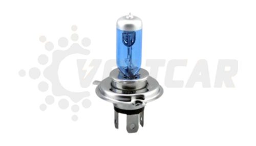 لامپ سه خار H4 شاینی ولف وات یخی استاندارد