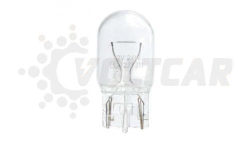 لامپ تک کنتاکت مزدایی شاینی ولف ۱۲ ولت ۲۱ وات W21W