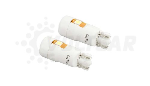 لامپ آریایی فیلیپس 12 ولت 5 وات LED W5W PRO 6000