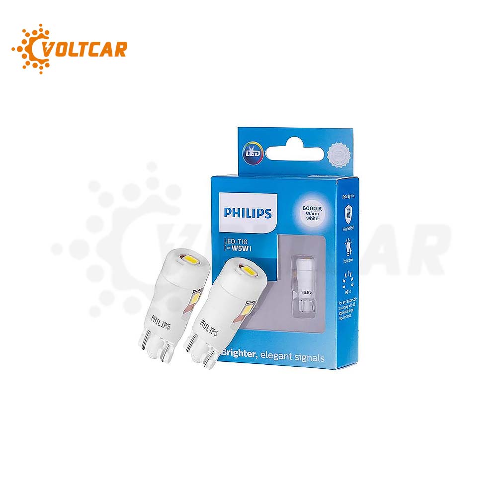 لامپ آریایی فیلیپس 12 ولت 5 وات LED W5W PRO 6000