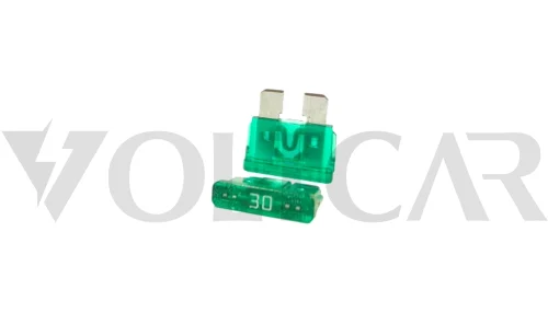 فیوز دو شاخ شیشه 30 آمپر سبز