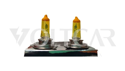 لامپ سه خار AKE H4 آکایی وات بالا زرد