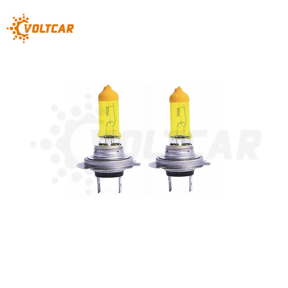 لامپ پرشیایی 12 ولت 100 وات H7 استارلایت زرد