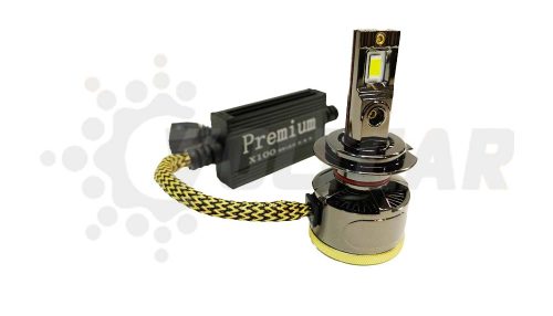 لامپ هدلایت پرمیوم x100 پایه H11