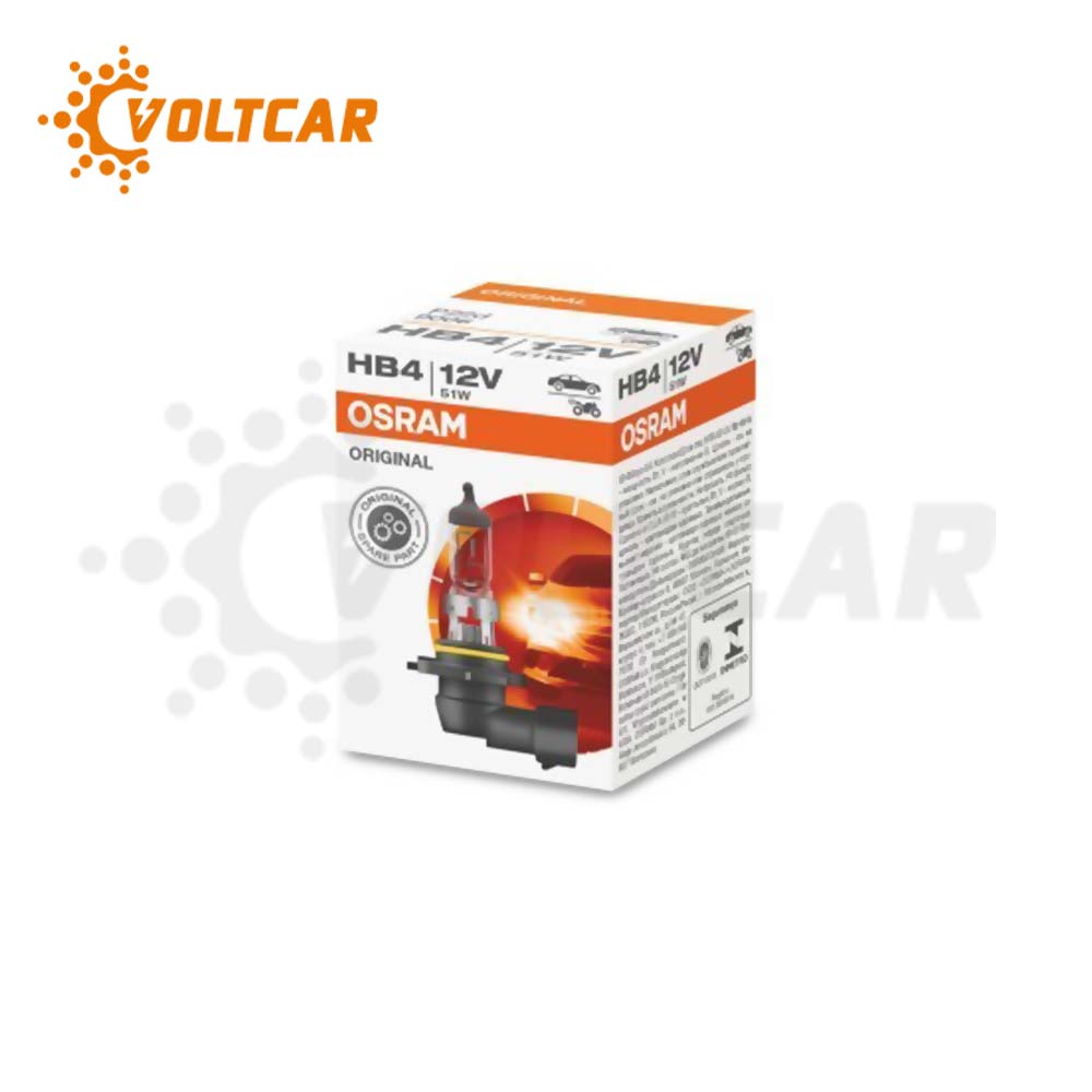 لامپ هالوژن 12 ولت 51 وات p22d9006 HB4 اسرام