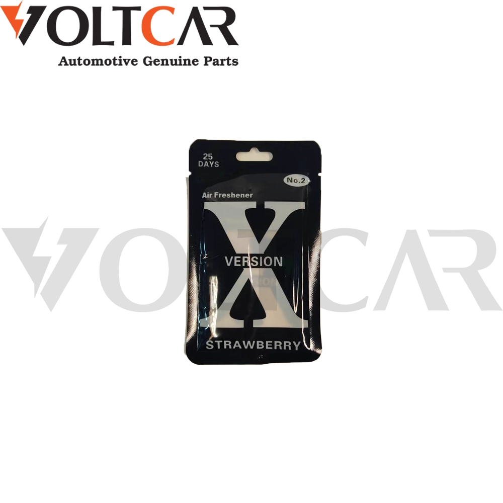 خوشبو کننده کارتی خودرو طرح X رایحه strawberry