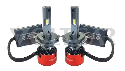 هدلایت LED پرمیوم پایه H3 مدل S60