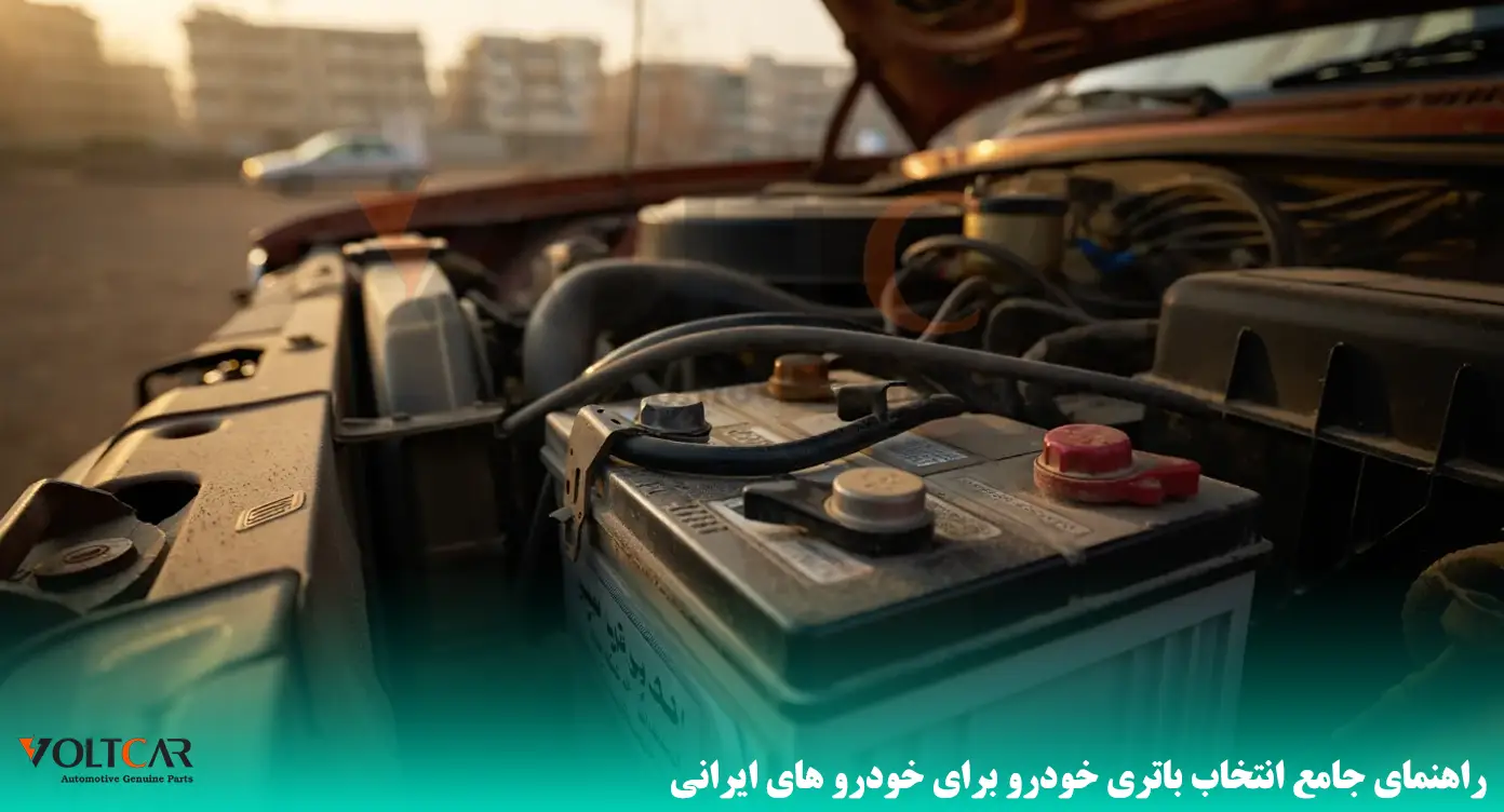 راهنمای جامع انتخاب باتری خودرو برای خودرو های ایرانی